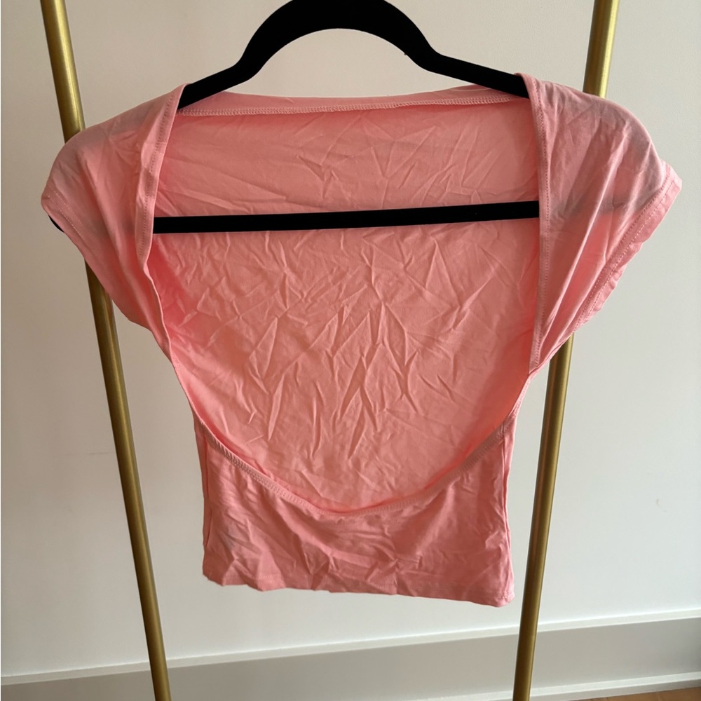 shein backless shirt - Picture 2 of 2